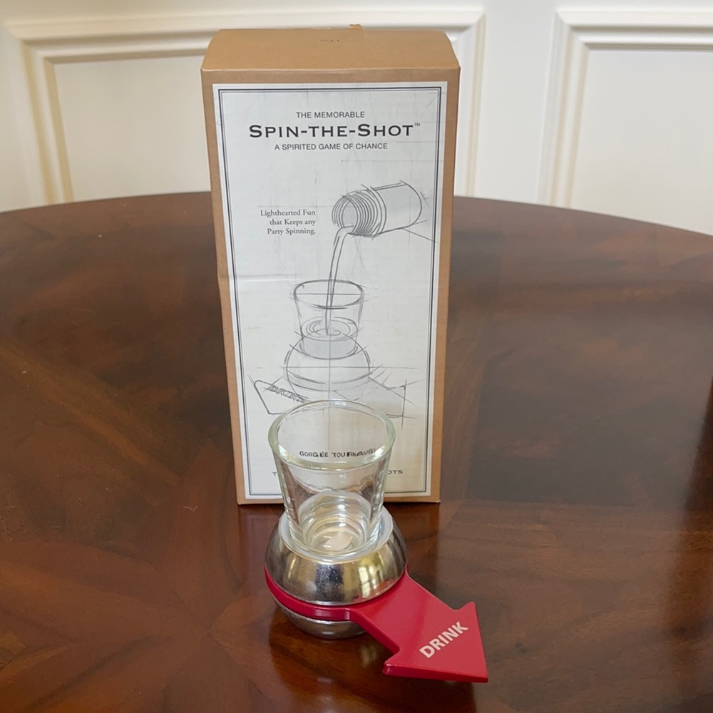 BRAND NEW Restoration Hardware Spin-The-Shot